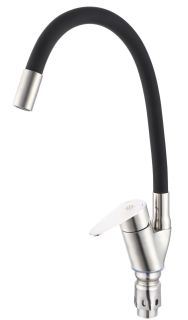 Смеситель для кухни РМС SUS126BL-016F нержавеющая сталь